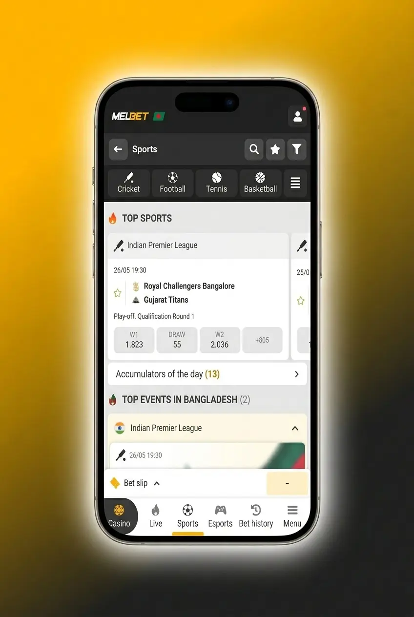 Step-by-step guide to placing a sports bet on Melbet platform showing login, sport selection, and bet slip process