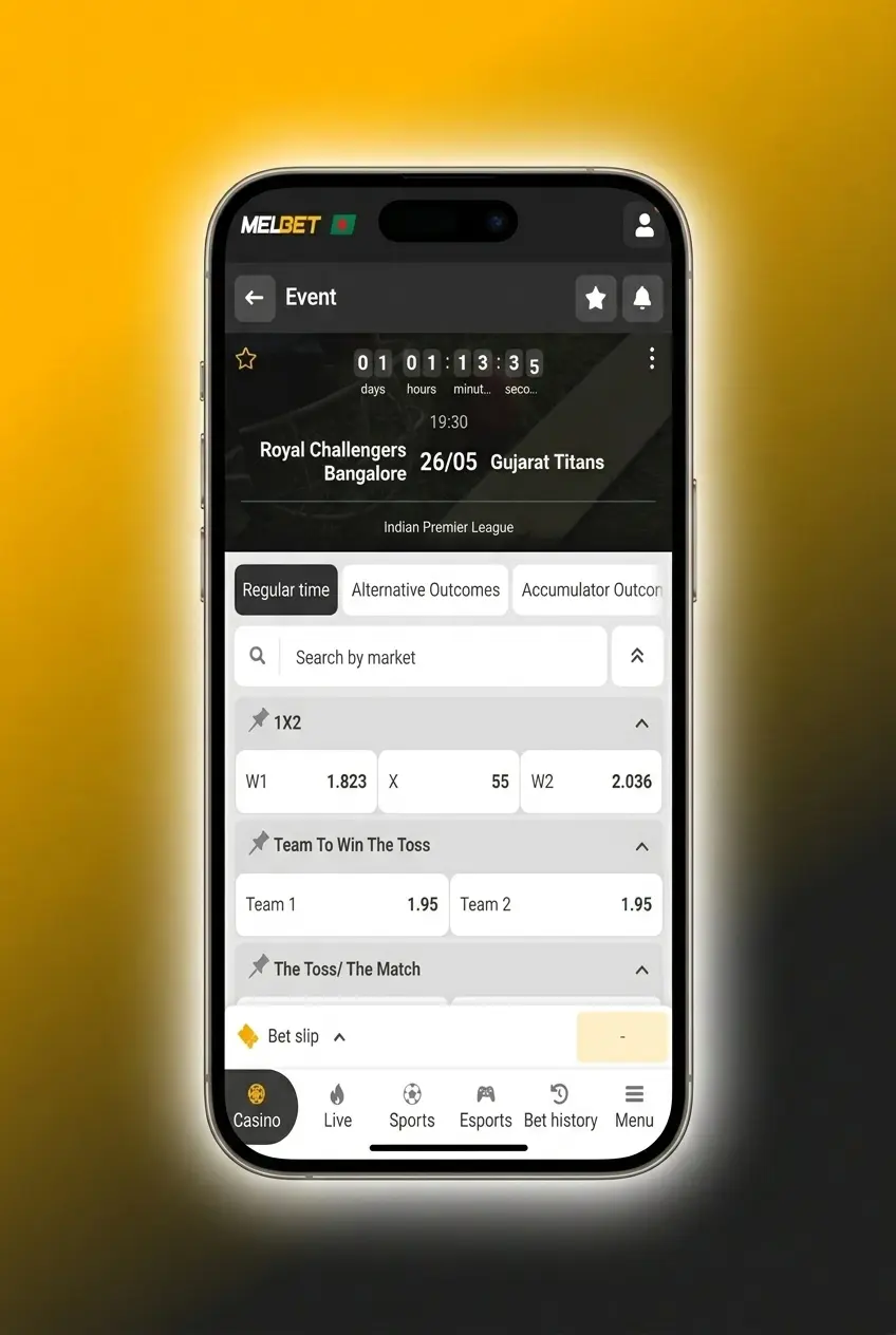 Step-by-step guide to placing a sports bet on Melbet platform showing navigation, odds selection, and bet slip process